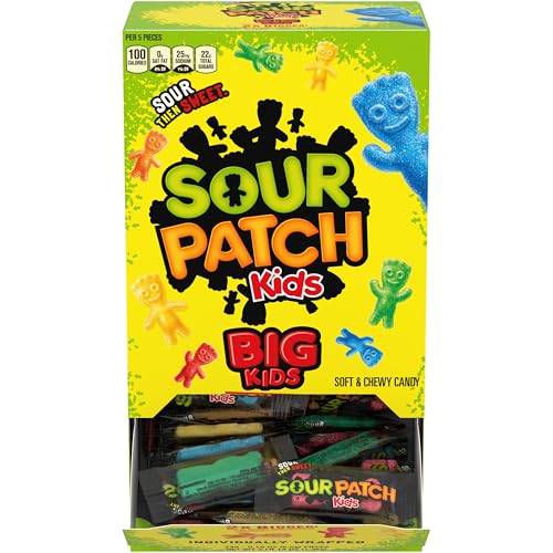 SOUR PATCH KIDS Big Kids Soft & Chewy Gummy Candy, 240 Count