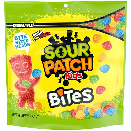 SOUR PATCH KIDS Bites Soft & Chewy Gummy Candy, 12 oz